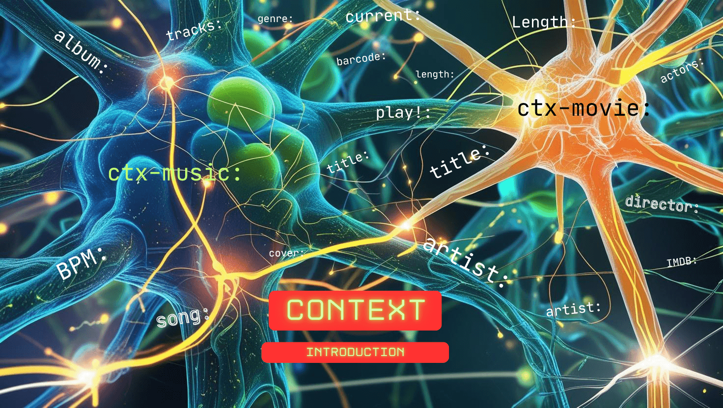 A Language with context